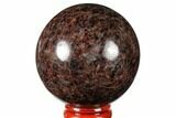 Polished Garnetite (Garnet) Sphere - Madagascar #132080-1